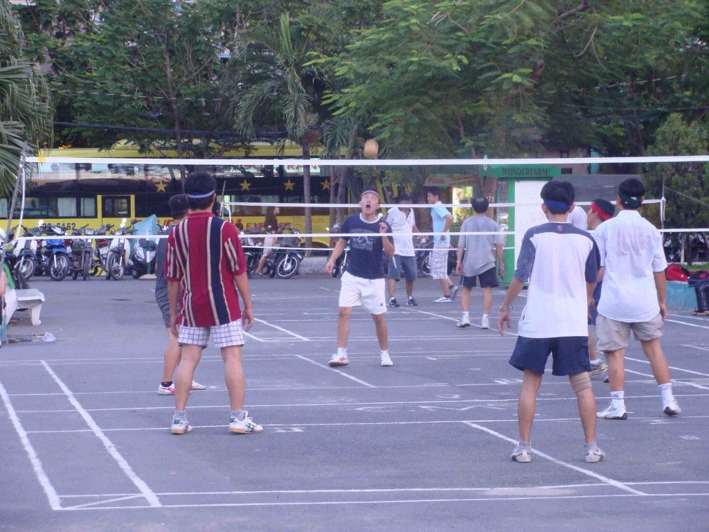 Kickball in Saigon