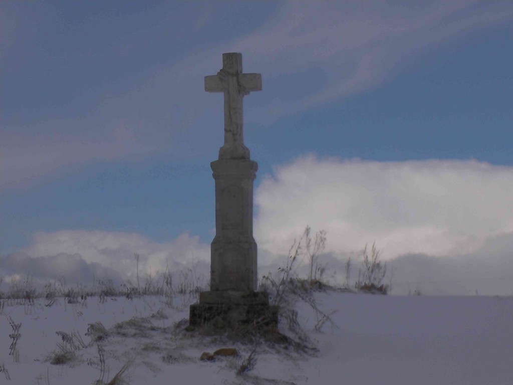 Commemorative Cross outside of Stare Brusno