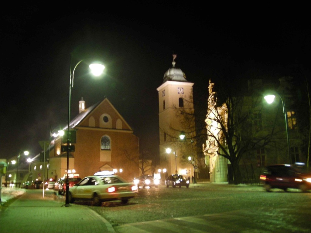 Farny Sqaure in Rzeszów, Poland.