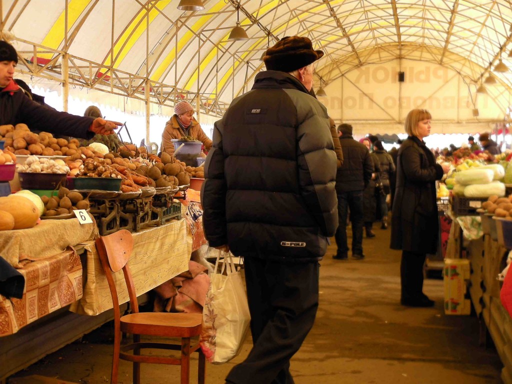 Kharkiv market.