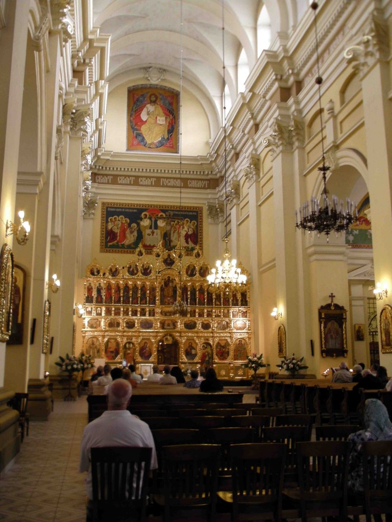 Greek Orthodox Church Interior.