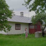Ukrainian village house