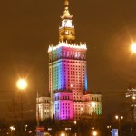 Palace of Culture and Science in Warsaw, Poland.