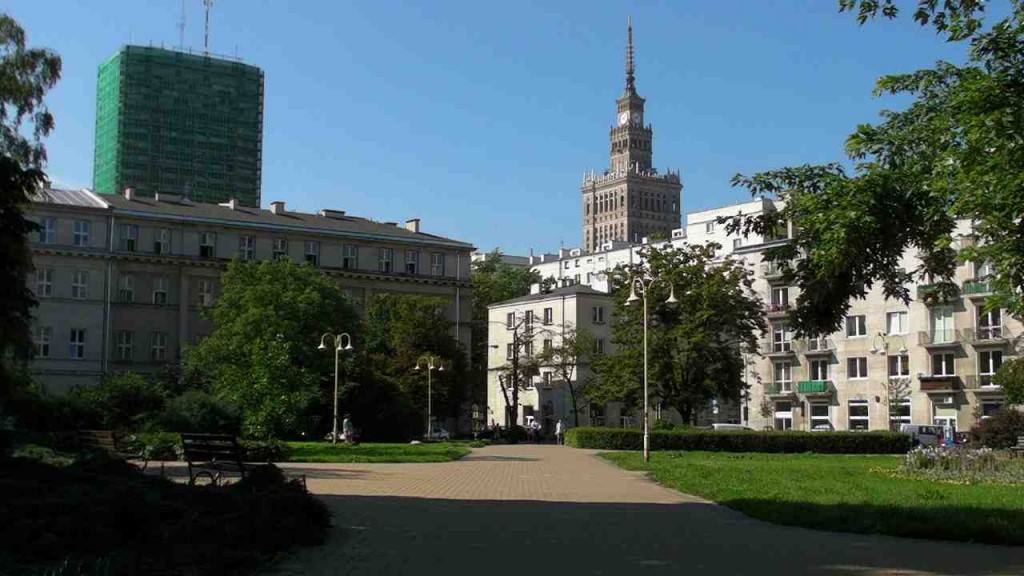 Warsaw in summertime.