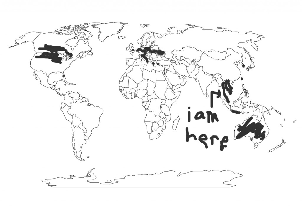 The Pegtown Scribe's World Map