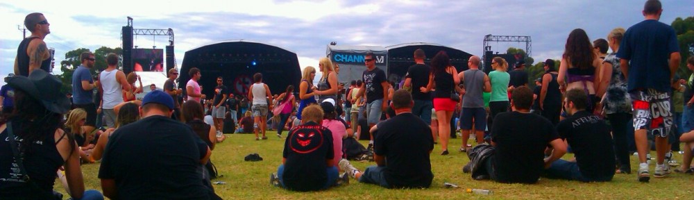 Soundwave Festival grounds.
