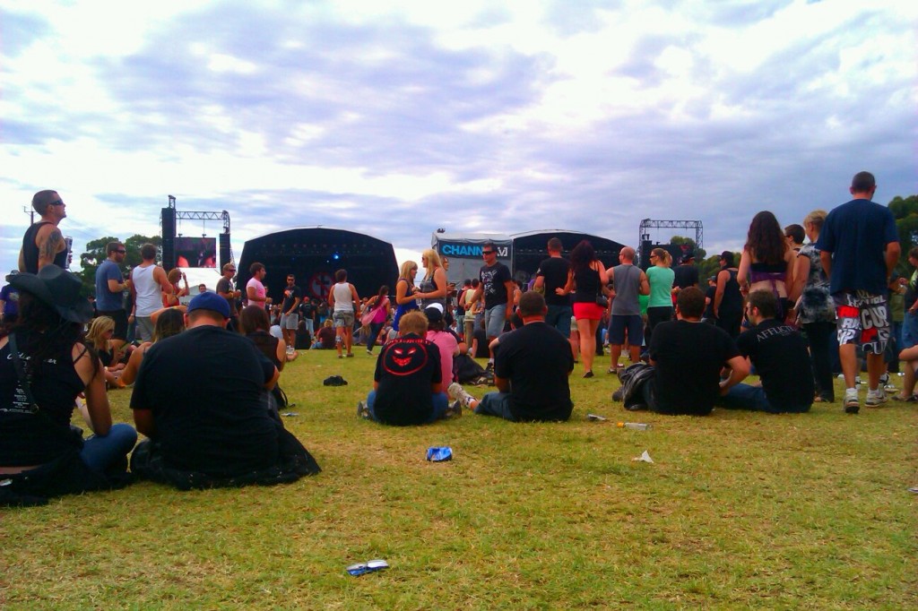 Soundwave Festival grounds.