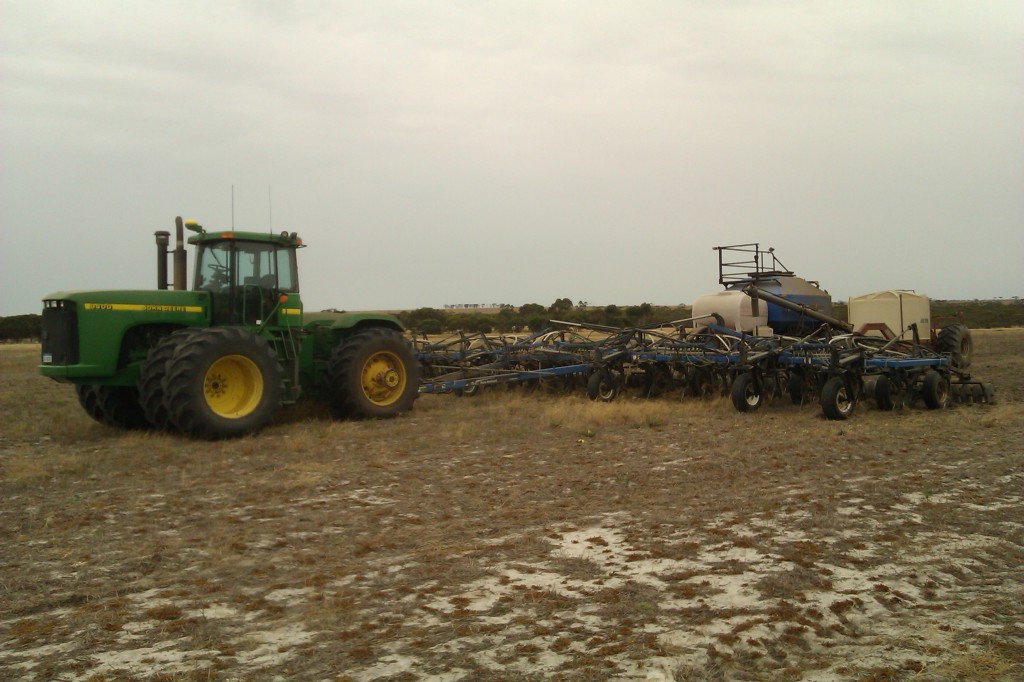 The First Seeder Rig