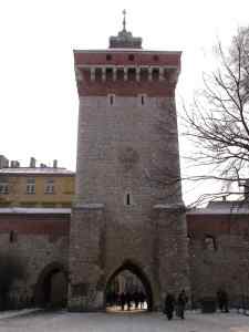 Florian Gate, Kraków, Poland