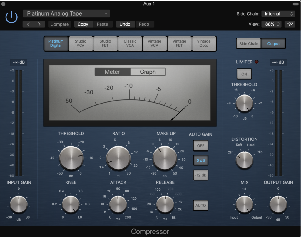 Logic Analog Tape Compressor