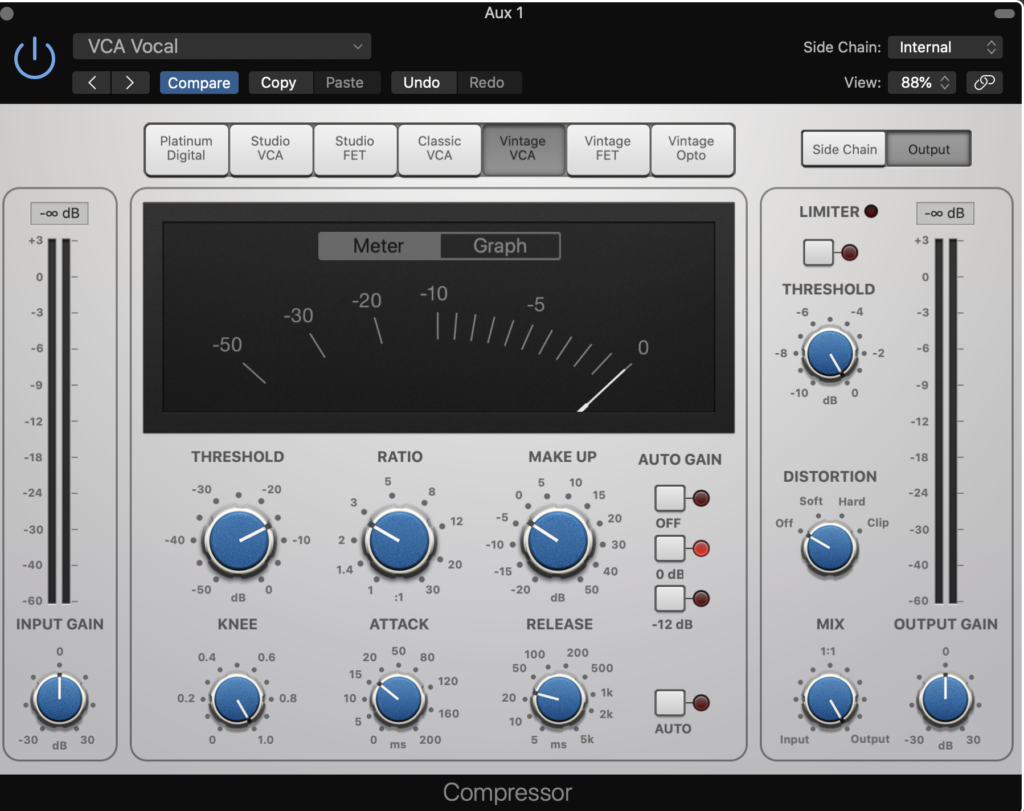 VCA Vocal Compressor